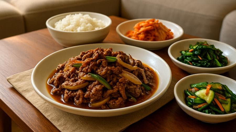 불고기 민숙이 김씨 집반찬