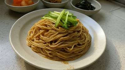 감자 정희된장비빔국수