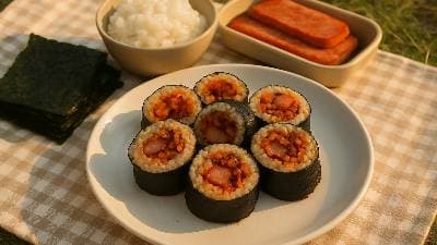 스팸마약김밥 윤이네