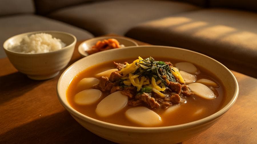 떡국 정민이네