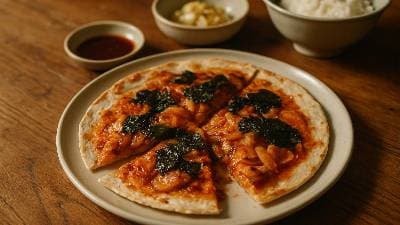 김치전 빠띠아 변신 김치전