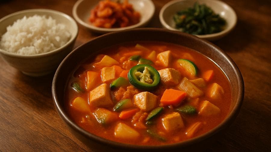 매콤 고추장찌개 진수네 집