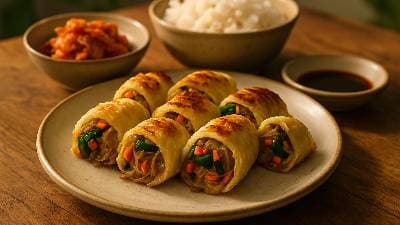잡채말이 김진수 손맛